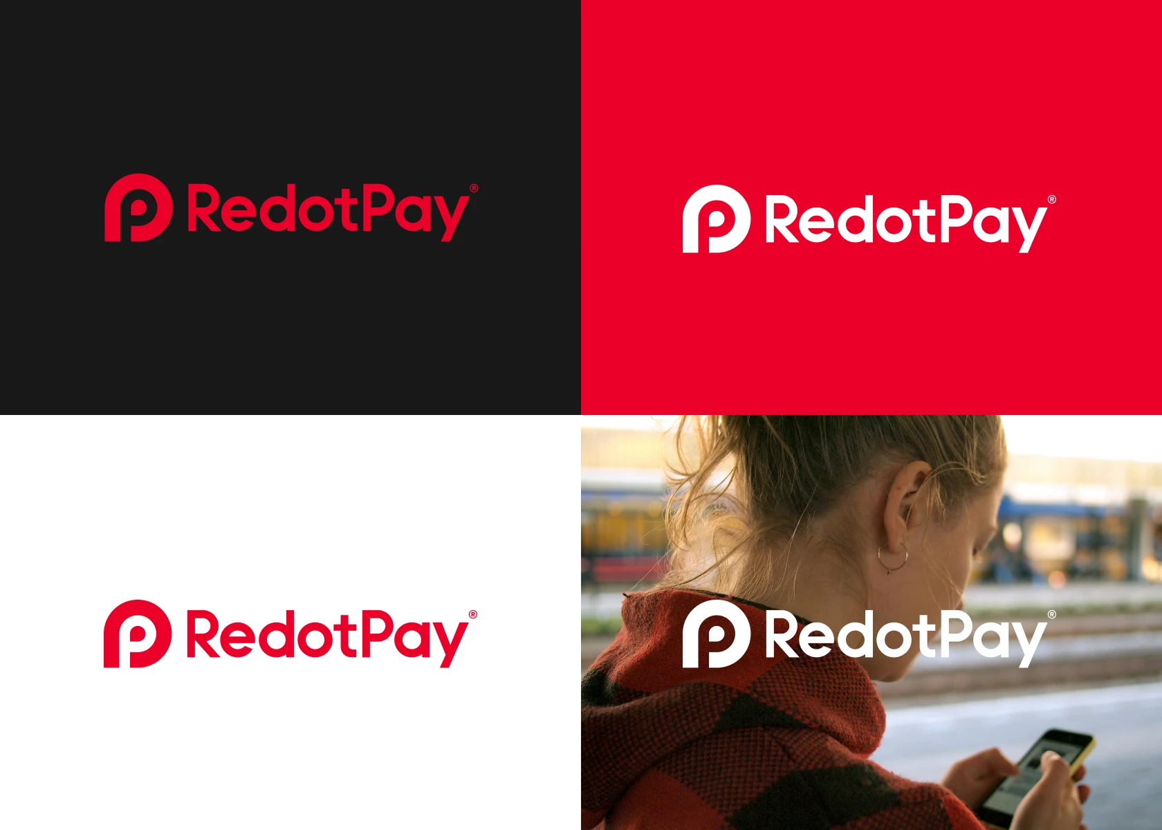 RedotPay logo color variants